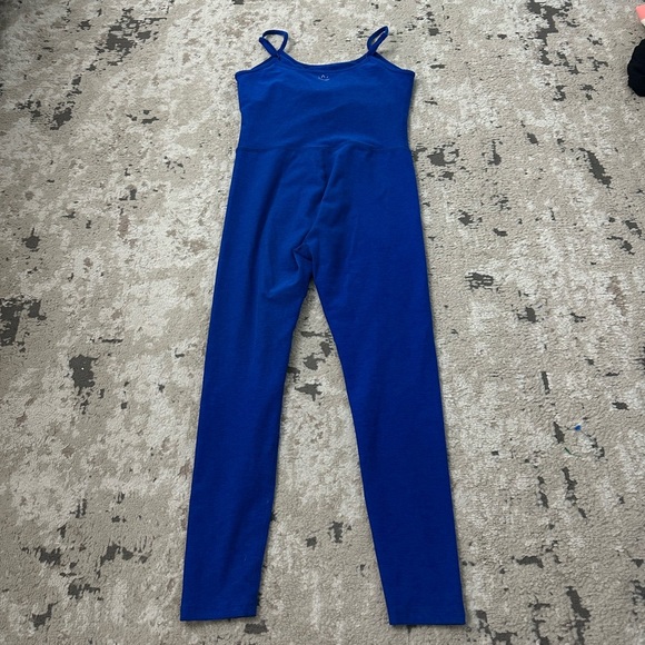 Beyond Yoga Spacedye Uplevel Midi Jumpsuit Size Medium - Electric Royal Heather - Picture 6 of 8